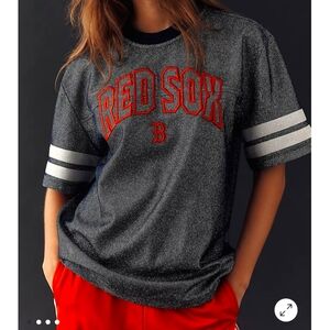 NWT Anthropolgie Red Sox Graphic Tee